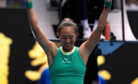 Zheng Qinwen.