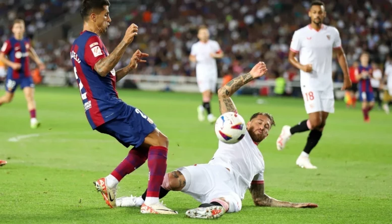 Joao Cancelo and Sergio Ramos.