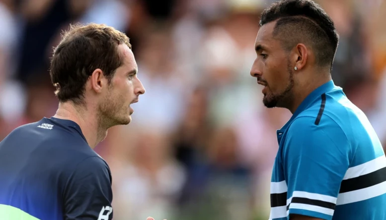 Andy Murray and Nick Kyrgios.