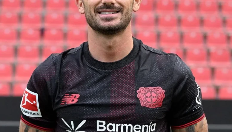 Aleix Garcia of Bayer Leverkusen 