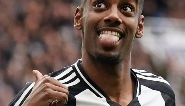 Alexander Isak of Newcatle is wanted by Liverpool
