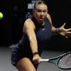 Amanda Anisimova 2025 WTA Finals group stage alamy