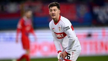 Angelo Stiller of VfB Stuttgart
