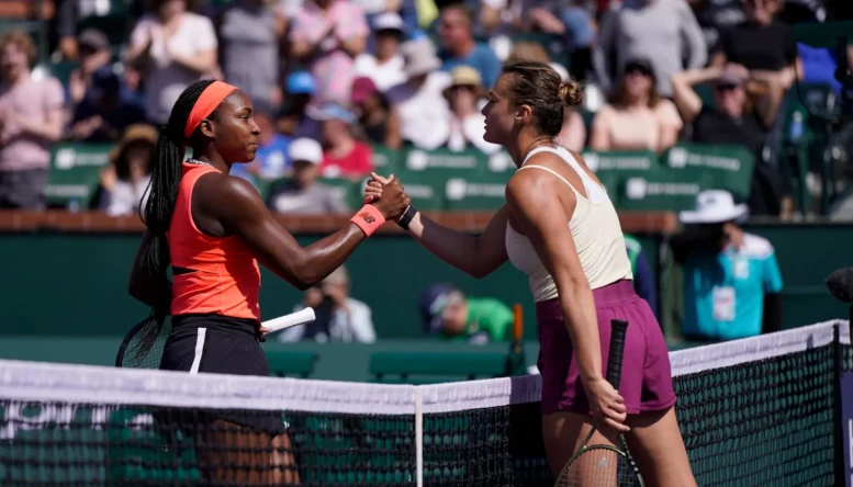 Aryna Sabalenka and Coco Gauff