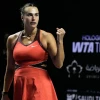 Aryna Sabalenka at the WTA Finals