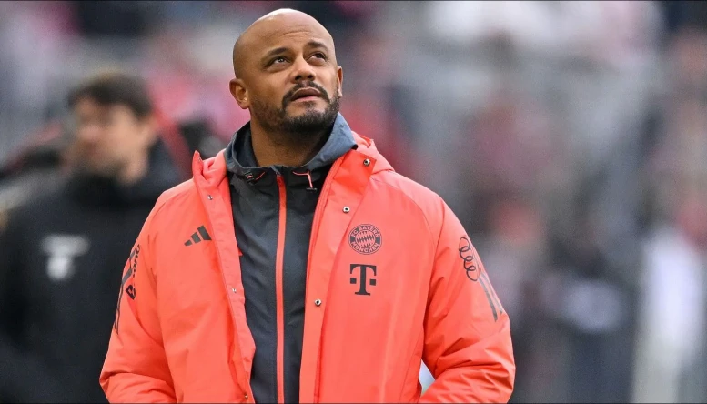 Bayern Munich coach Vincent Kompany