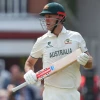 Beau Webster Test batting