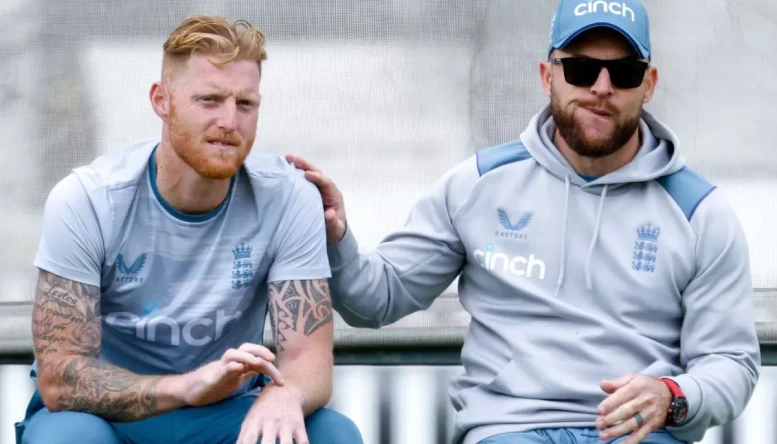 Ben Stokes and Brendon McCullum.