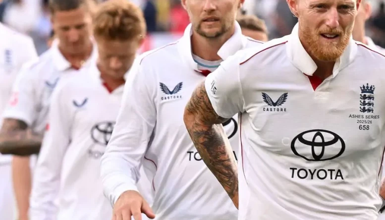 Ben Stokes leading England side 22 November, 2025 (alamy)