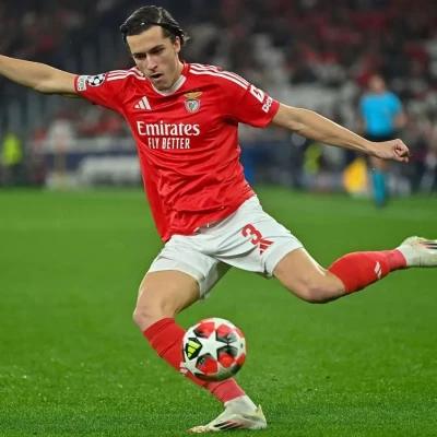 Benfica defender Alvaro Carreras
