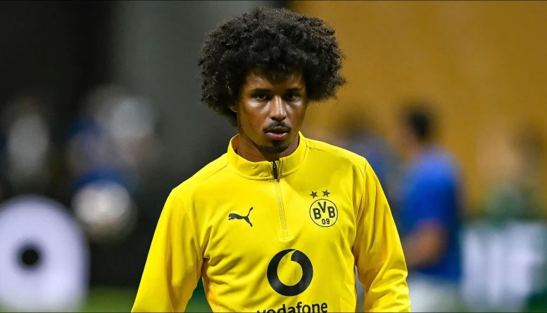 Borussia Dortmund forward Karim Adeyemi
