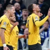 Borussia Dortmund v Copenhagen Felix Nmecha UCL 2025 october alamy