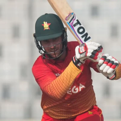 Brendan Taylor batting