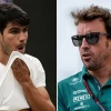 Carlos Alcaraz and Fernando Alonso