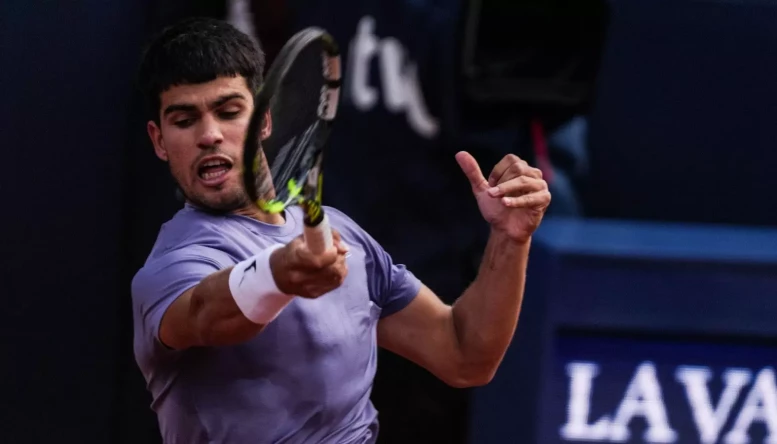 Carlos Alcaraz at the Barcelona Open