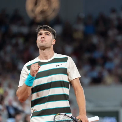 Carlos Alcaraz at the French Open