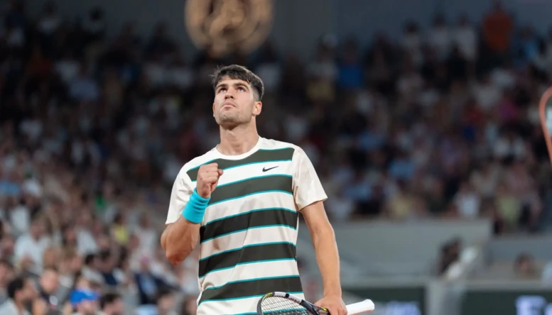 Carlos Alcaraz at the French Open
