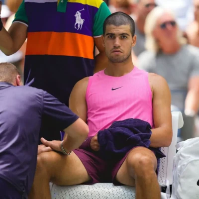 Carlos Alcaraz at the US Open
