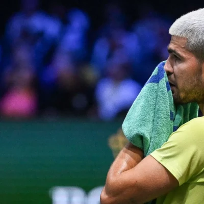 Carlos Alcaraz Paris Masters 2025 alamy