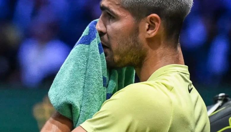 Carlos Alcaraz Paris Masters 2025 alamy