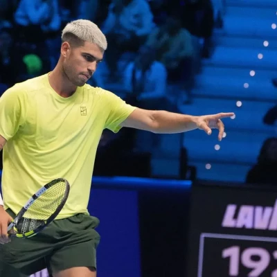 Carlos Alcaraz Turin Open 09 November, 2025 (alamy)