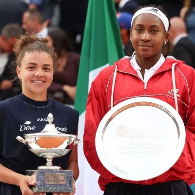 coco gauff Italian Open final loss