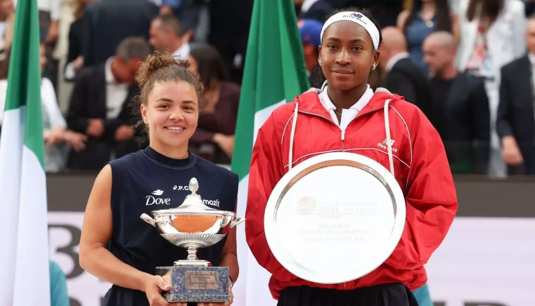 coco gauff Italian Open final loss