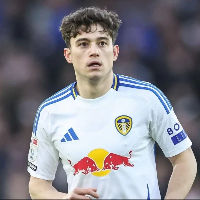 Dan James of Leeds United 