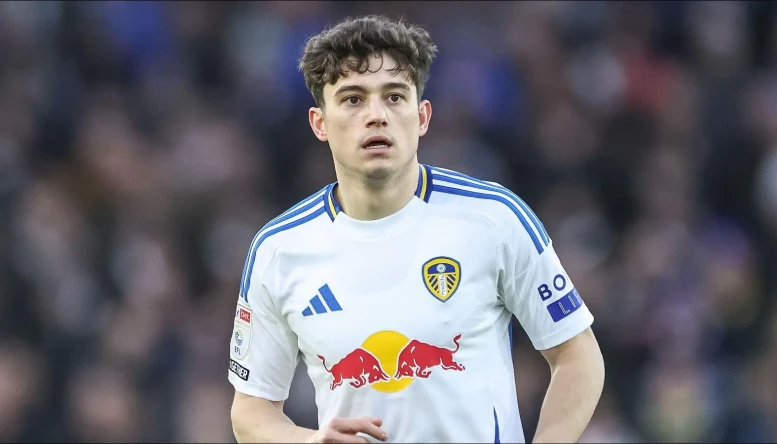 Dan James of Leeds United 