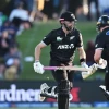 Daryl Mitchell and Michael Bracewell for New Zealand