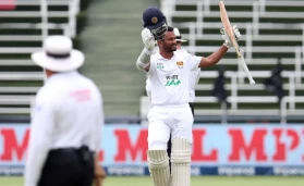 Dimuth Karunaratne.