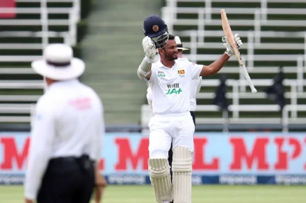 Dimuth Karunaratne.