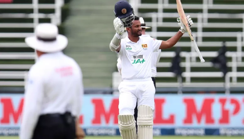 Dimuth Karunaratne.