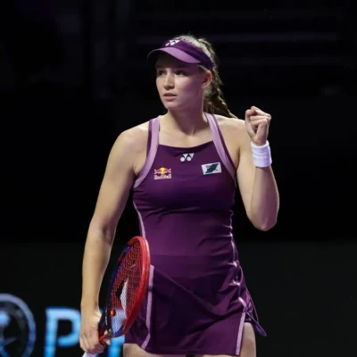 Elena Rybakina at the WTA Finals