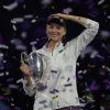 Elena Rybakina wins WTA Finals