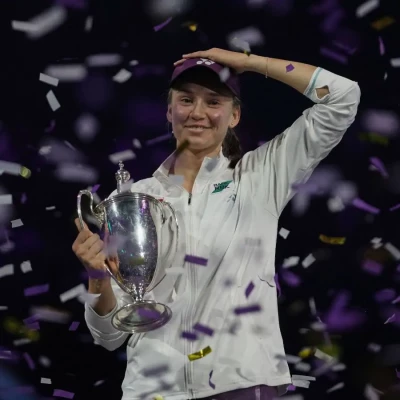 Elena Rybakina wins WTA Finals