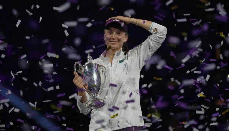 Elena Rybakina wins WTA Finals
