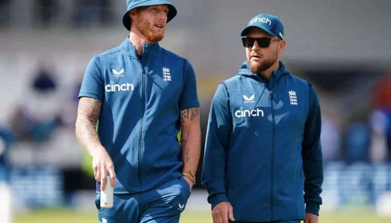Ben Stokes and Brendon McCullum.