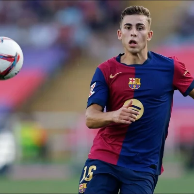 FC Barcelona player Fermin Lopez