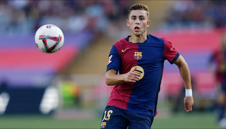 FC Barcelona player Fermin Lopez
