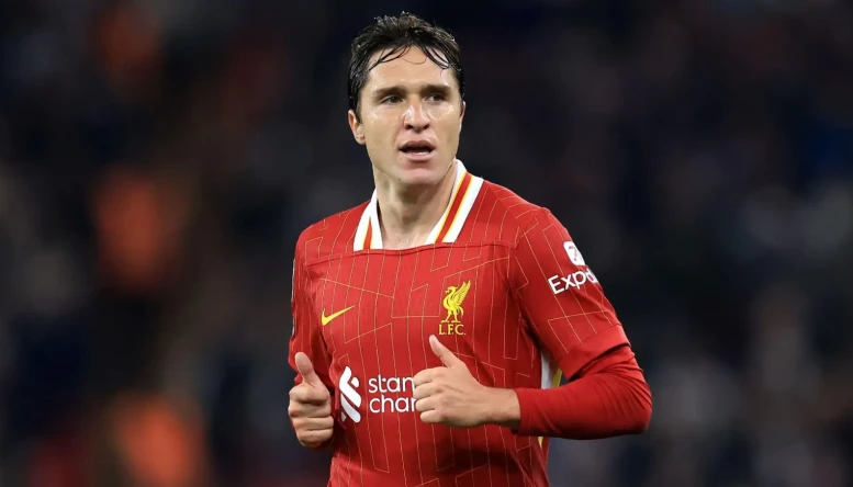 Federico Chiesa of Liverpool