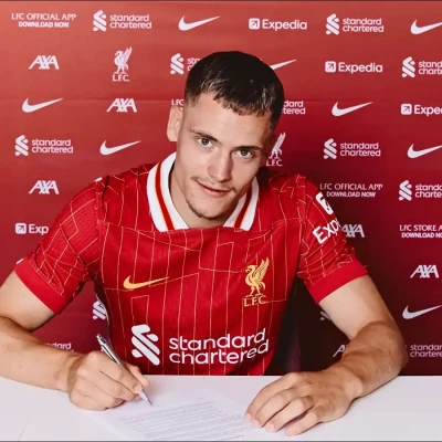 Florian Wirtz of Liverpool
