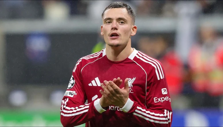 Florian Wirtz of Liverpool 