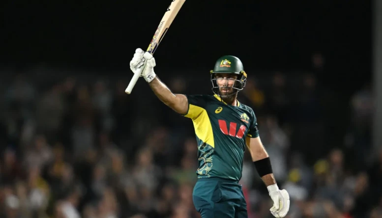 Glenn Maxwell T20I fifty