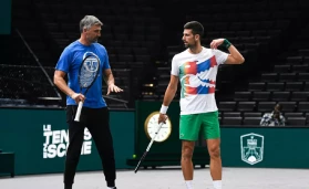 Goran Ivanisevic and Novak Djokovic.