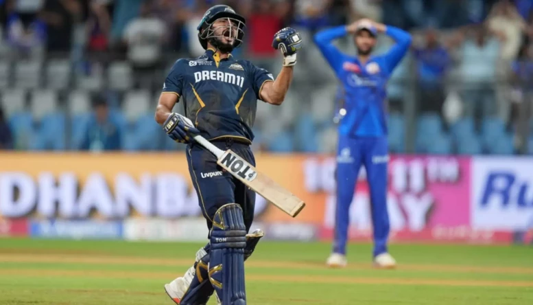 Gujarat Titans celebration