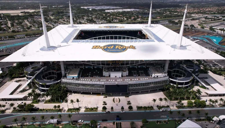 Hard Rock Stadium in Miami 