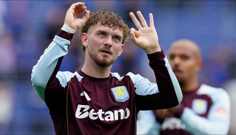 Harvey Elliott of Aston Villa 