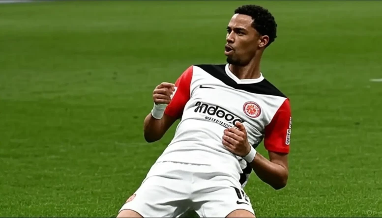 Hugo Ekitike of Frankfurt wanted by Liverpool