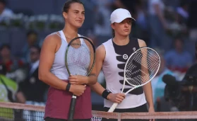 Iga Swiatek and Aryna Sabalenka.